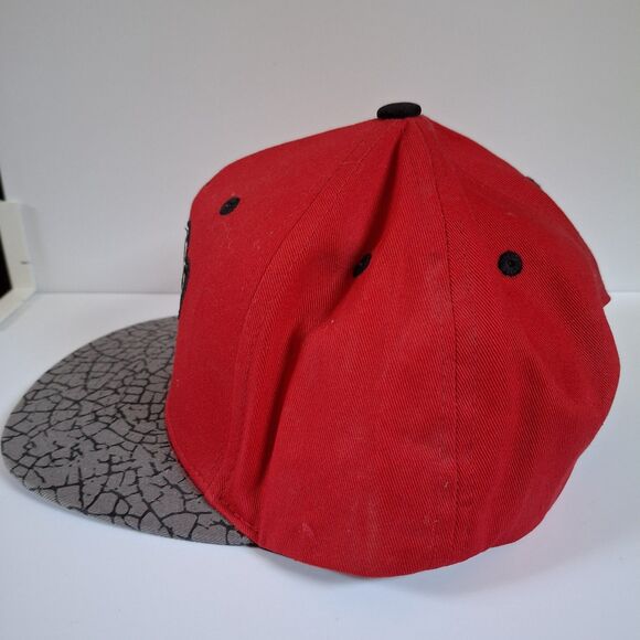 Monkey Sport Skater Red & Black Snapback Adjustable Hat Embroidered EUC One Size - Picture 2 of 6